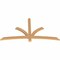 Ekena Millwork Davenport Timber Gable Bracket, Western Red Cedar, 72"W x 39"H x 1 1/2"D x 3 1/2"F, 13/12 Pitch GBW072X39X0204DAV00SWR - alternate 4